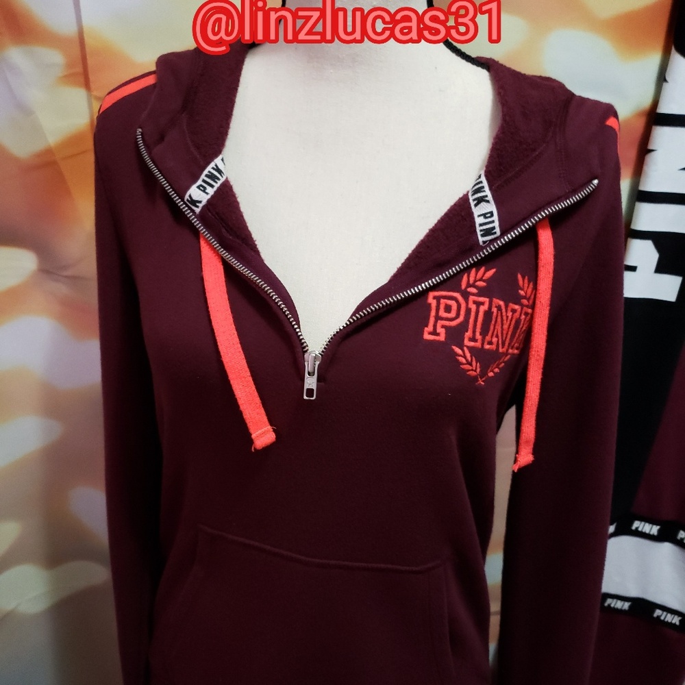 VSPINK szS campus hoodie, EUC